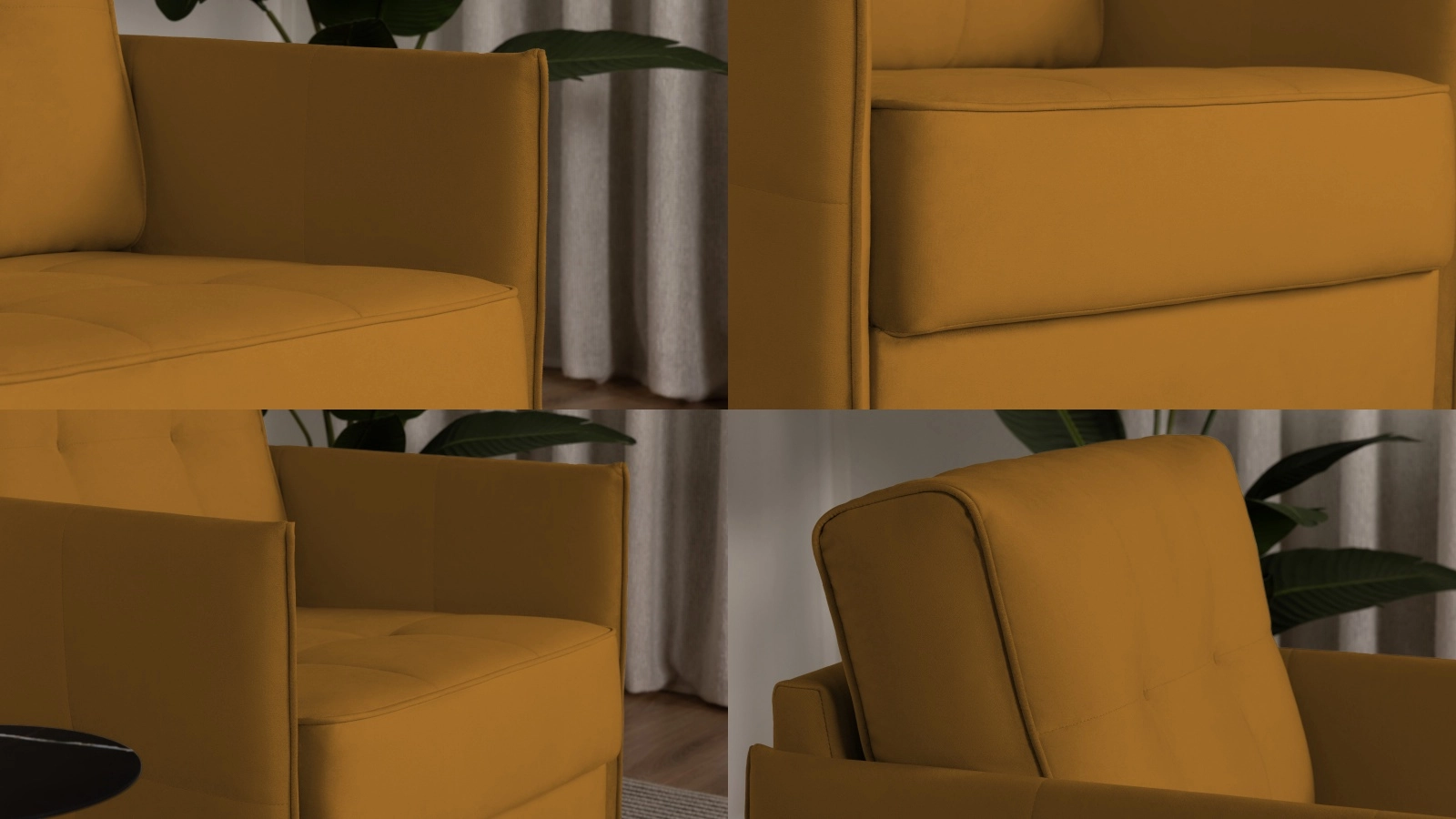 Armchair Amani with narrow armrests Askona - 2 - большое изображение